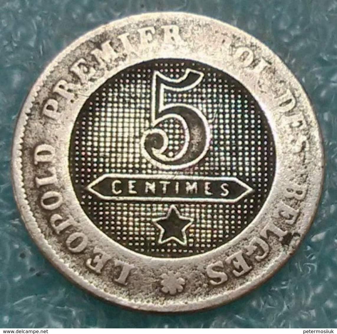 Belgium 5 Centimes, 1863 -4053 - 5 Centimes