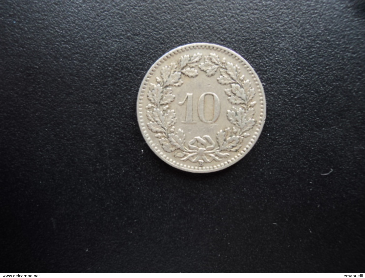 SUISSE : 10 RAPPEN   1921 B    KM 27      TTB - 10 Centimes / Rappen