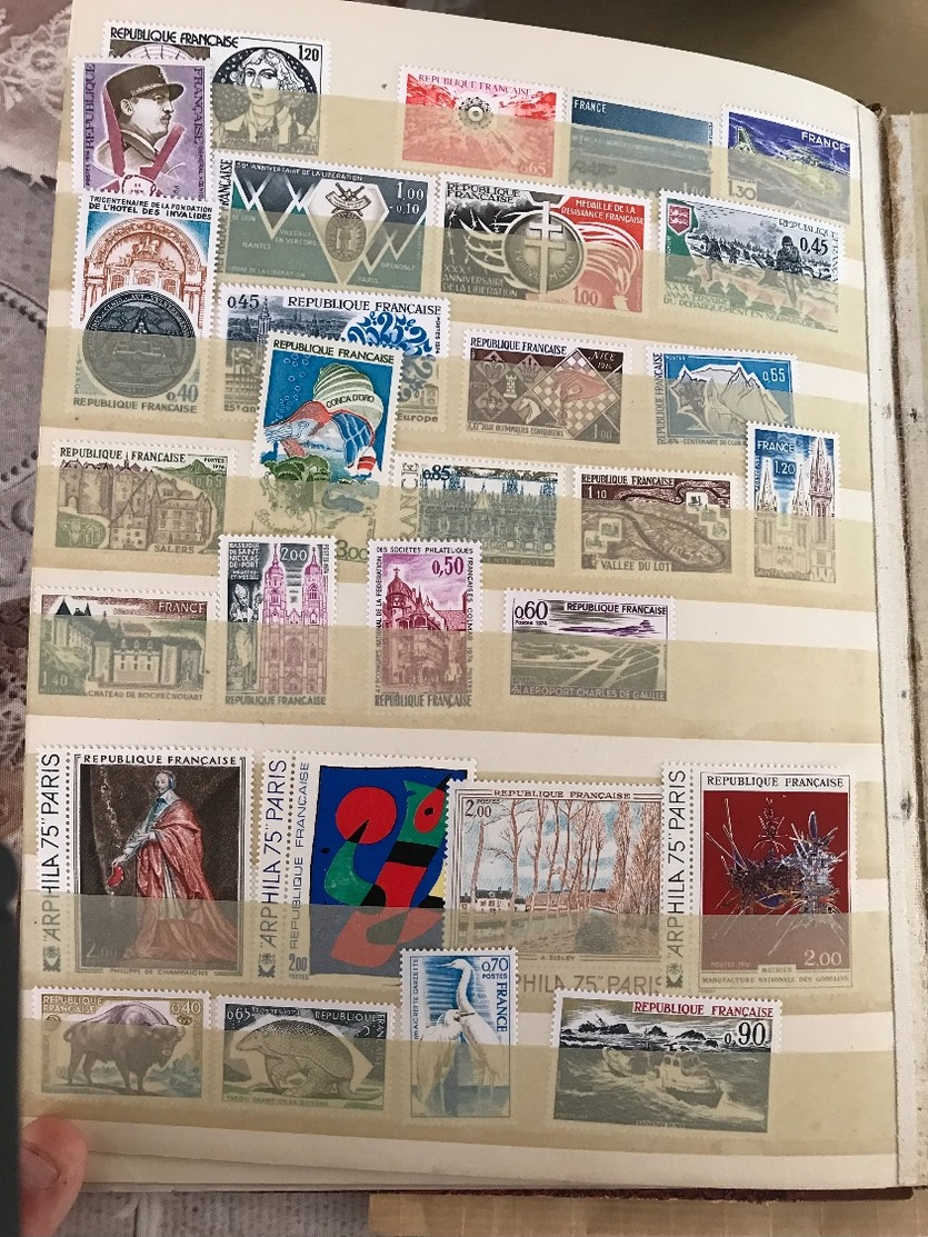 1 Classeur De Timbres Neufs Avec Ou Sans Gommes (voir Photos) - Unused Stamps
