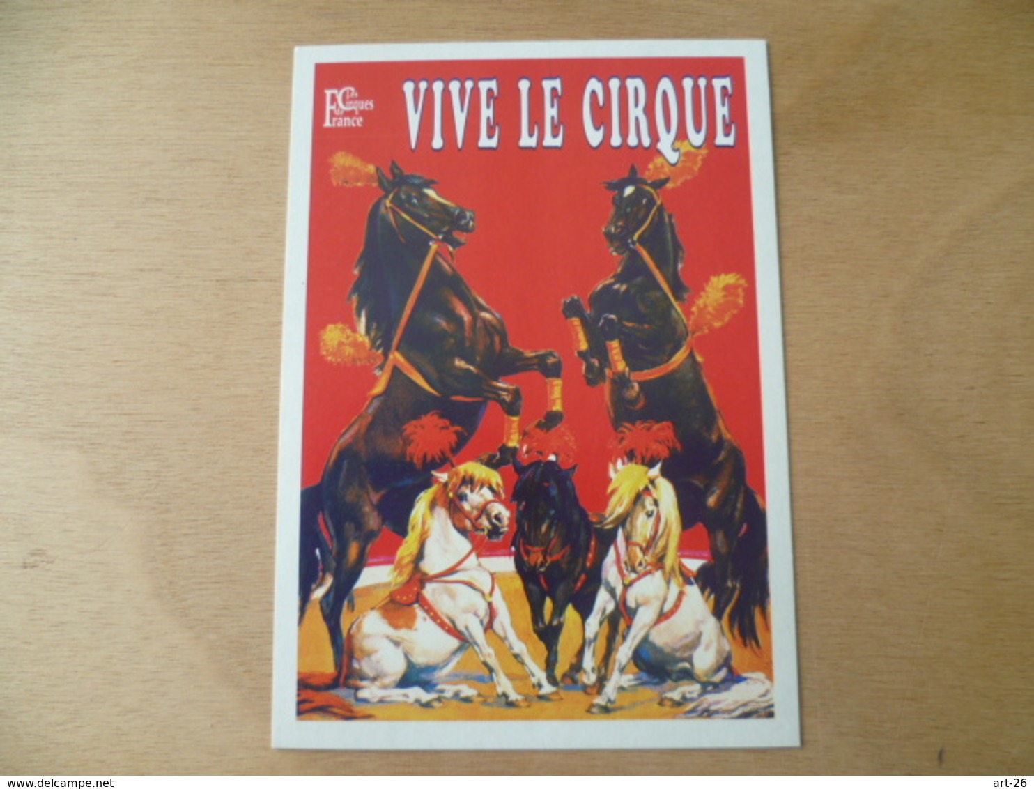 VIVE LE CIRQUE   CHEVAL  HORSE - Circus