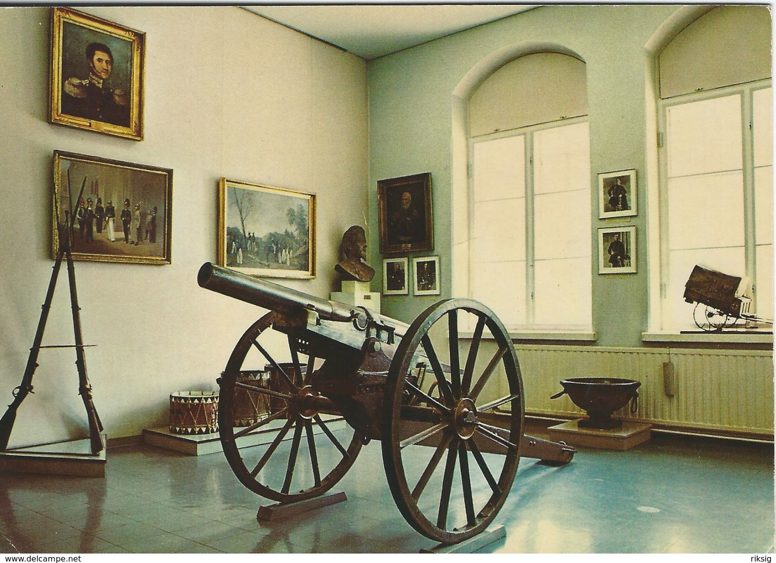 Russian 65 Mm Baranov Cannon 1885.  Sotamuseo  Finland. A-1376 - Museum