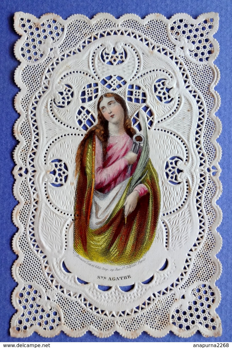 IMAGE RELIGIEUSE       CANIVET BOUASSE LEBEL  SAINTE AGATHE - Andachtsbilder