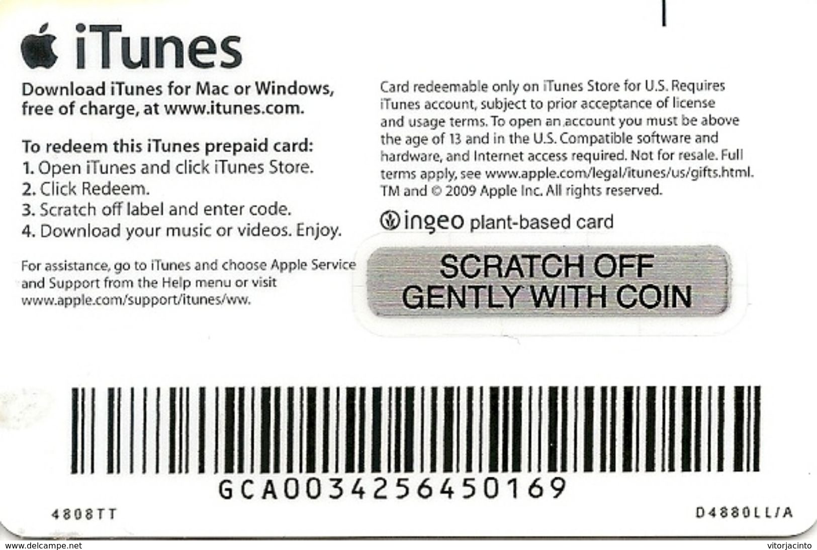 ITunes GIFT Card $10 - Gift Cards