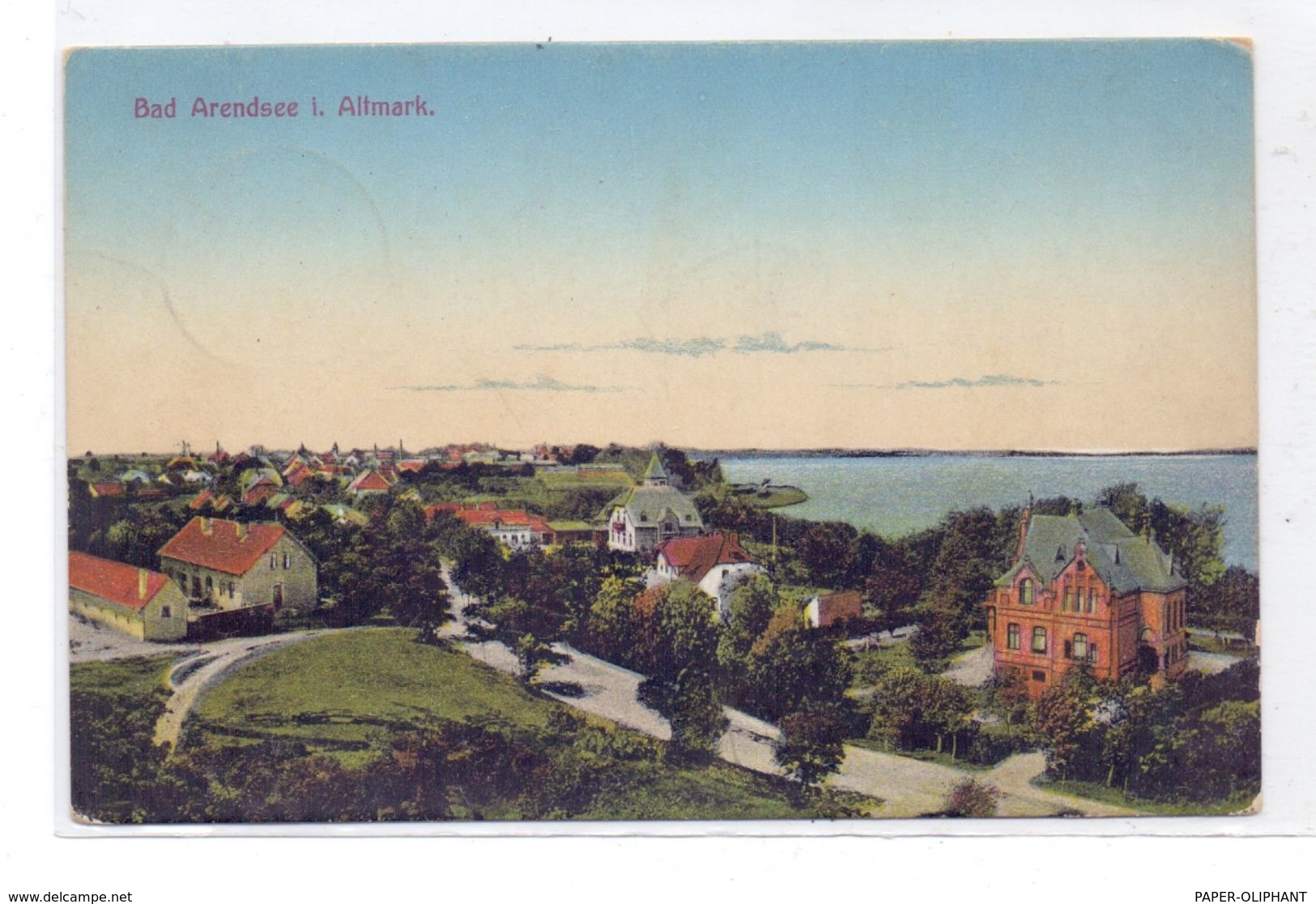 0-3552 ARENDSEE, Ortsansicht, 1911 - Salzwedel