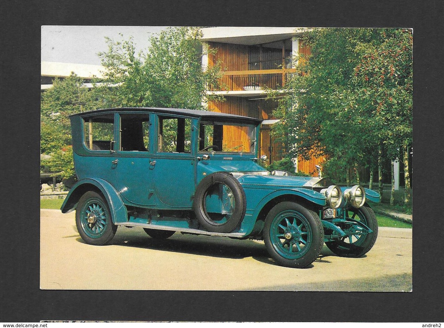 VOITURES DE TOURISME - AUTOMOBILE - VOITURE ANCIENNE - LIMOUSINE ROLLS ROYCE SILVER GHOST 1912 - LA FONDATION CRAVEN - Voitures De Tourisme