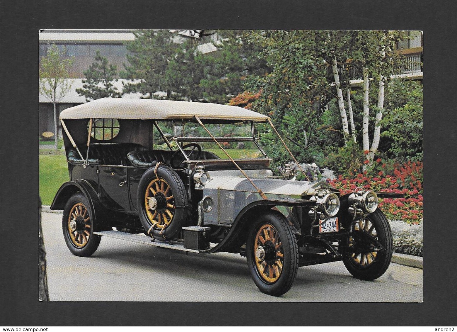 VOITURES DE TOURISME - AUTOMOBILE - VOITURE ANCIENNE - ROLLS ROYCE DE TOURISME SILVER GHOST 1911 - LA FONDATION CRAVEN - Voitures De Tourisme