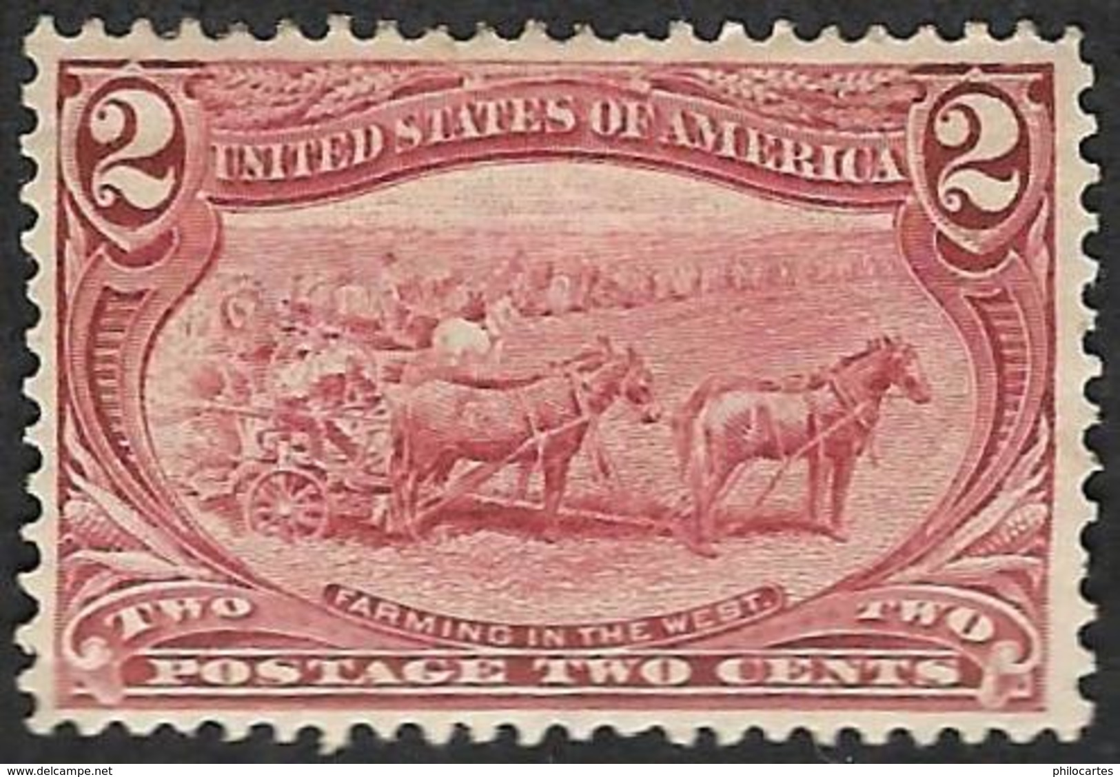 ETATS UNIS  1898 -  YT  130  -  Ferme  - NEUF*  - 3° Choix - Unused Stamps