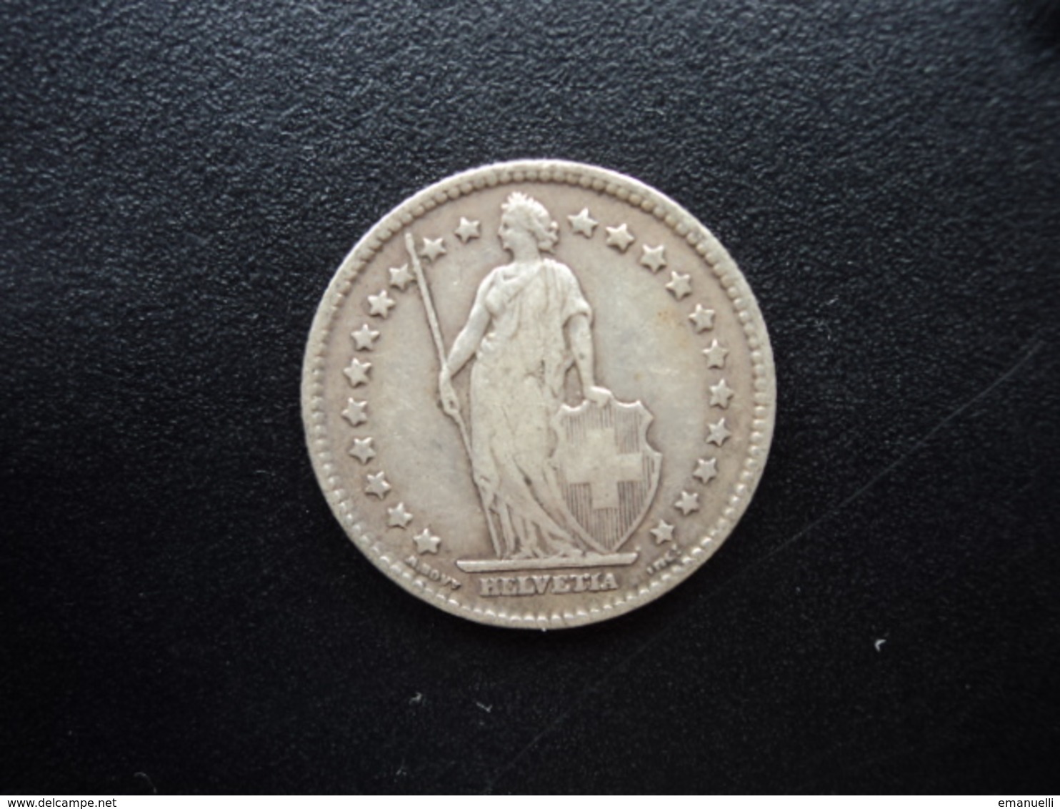 SUISSE : 1 FRANC   1903 B    KM 24    TB+ / TTB - 1 Franc