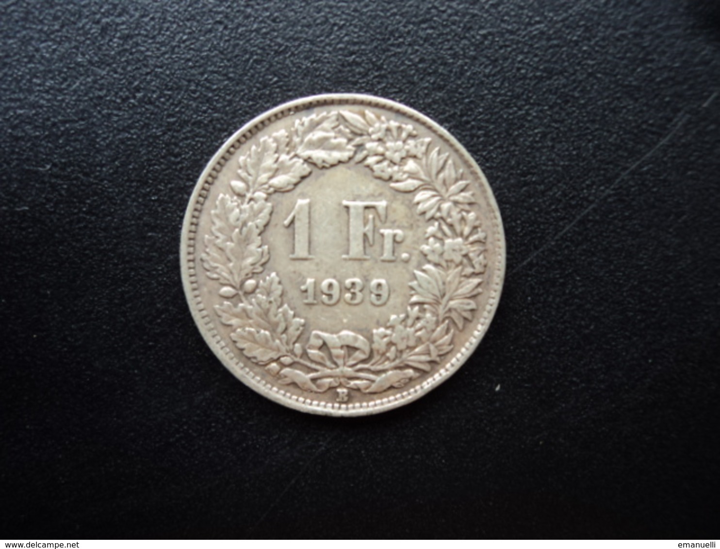 SUISSE : 1 FRANC   1939 B    KM 24     TTB - 1 Franken