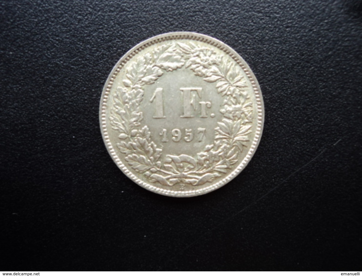 SUISSE : 1 FRANC   1957 B    KM 24       SUP - 1 Franken