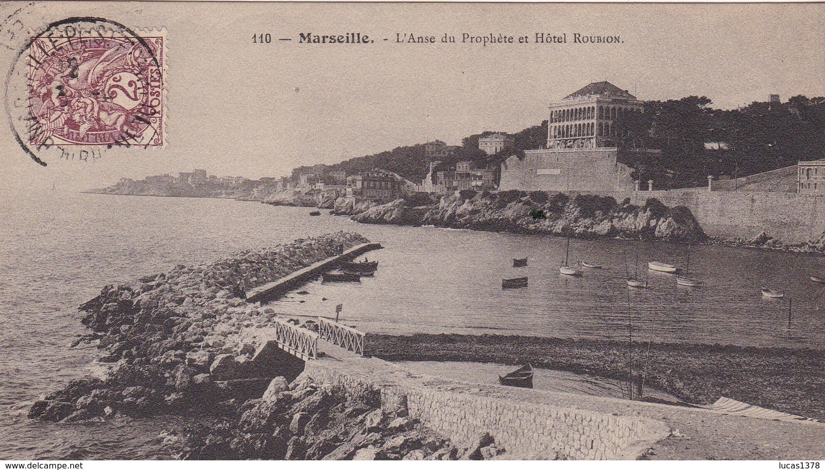 13 / MARSEILLE / ANSE DU PROPHETE ET HOTEL ROUBION / NANCY 110 - Non Classés