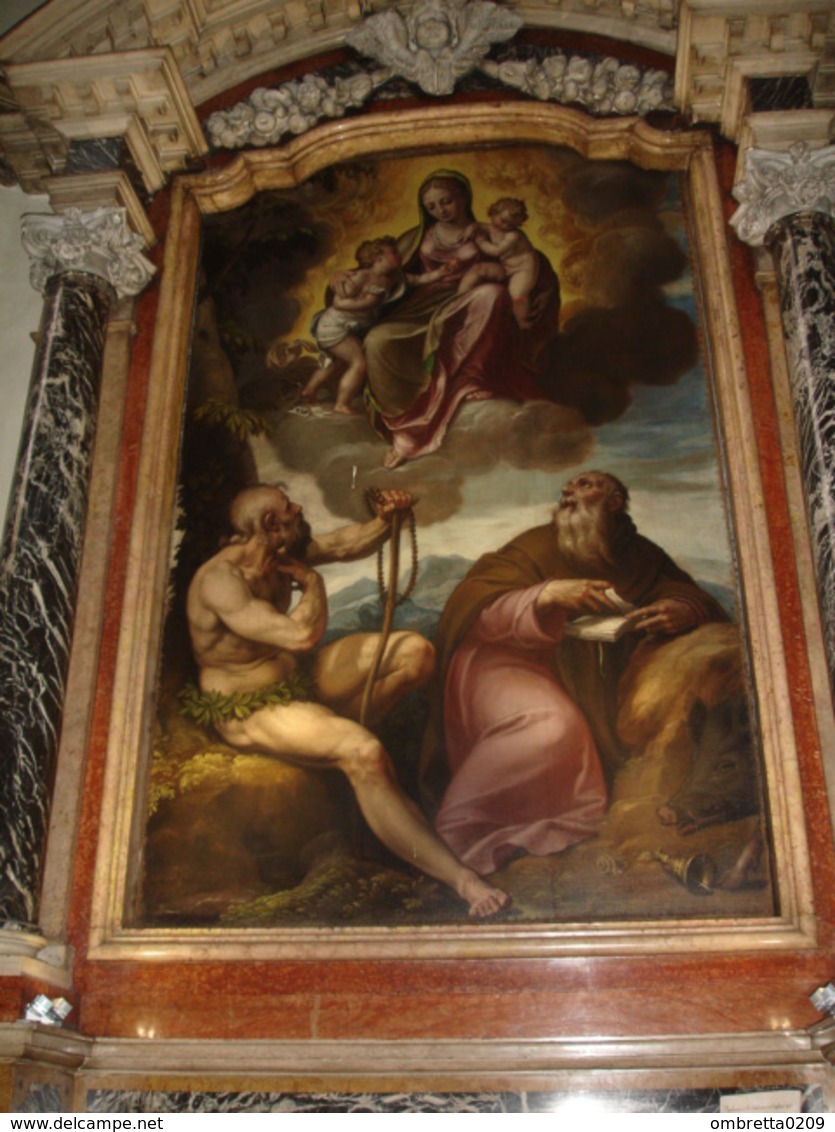 Madonna S.ANTONIO Abate E ONOFRIO /Paolo Farinati /Chiesa S.TOMASO (BEKET Cantuariense,Canterbury) VERONA / Fotografia - Religione & Esoterismo