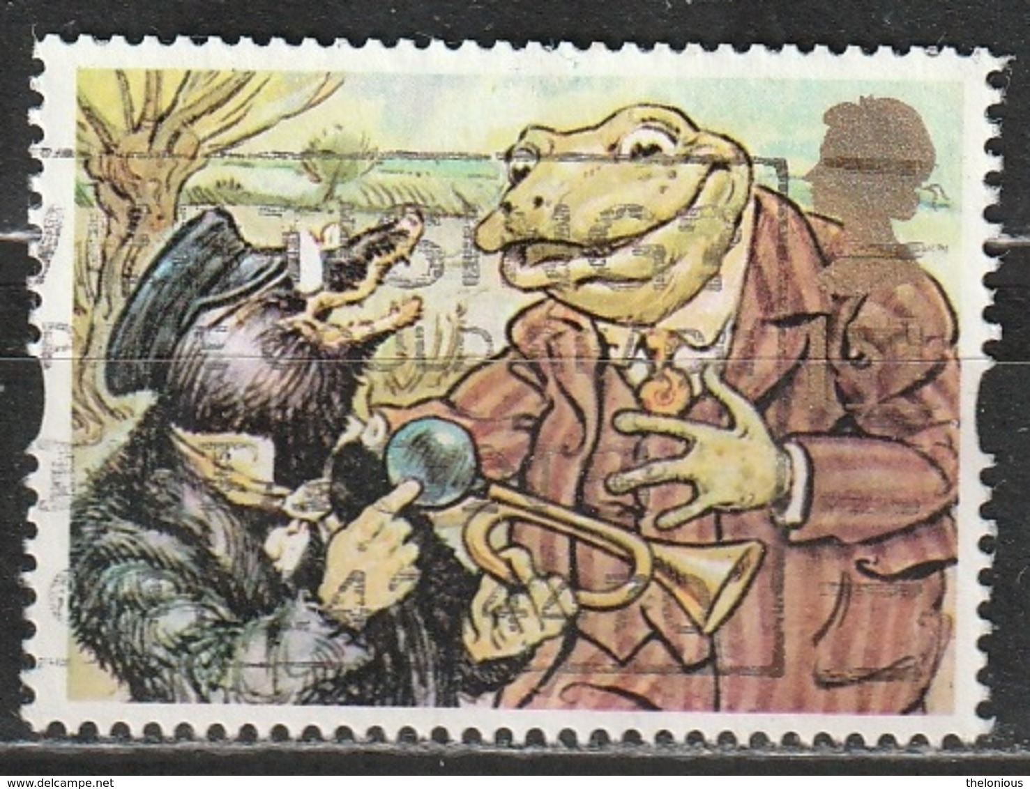 Gran Bretagna 1993 Mole And Toad (The Wind In The Willows) - Anfibi | Animali (Fauna) | Rane - Oblitérés