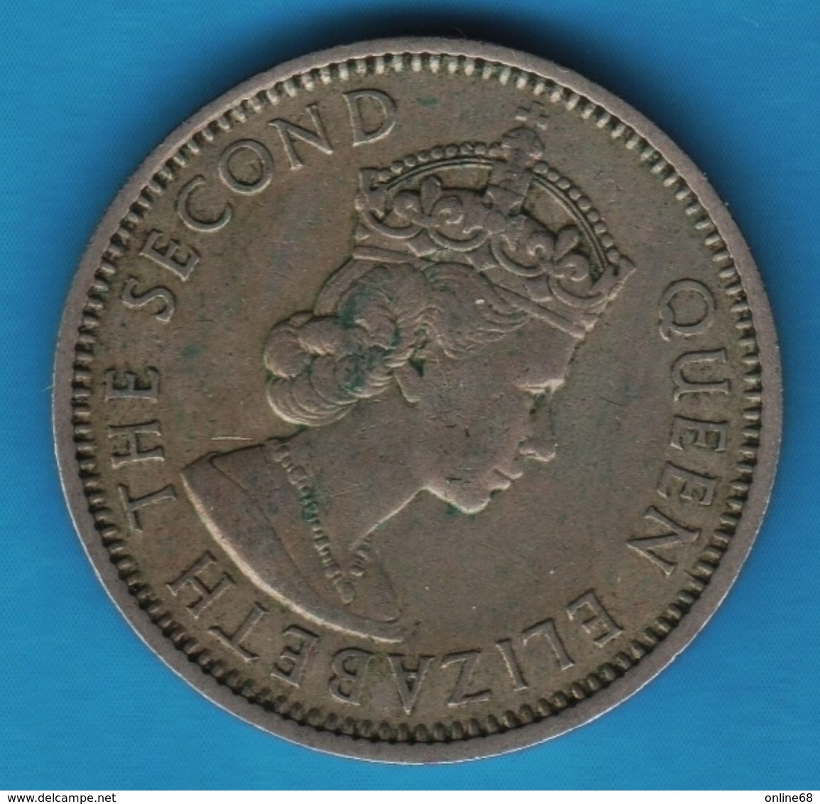 NIGERIA 1 SHILLING 1959 KM# 5 Elizabeth II - Nigeria