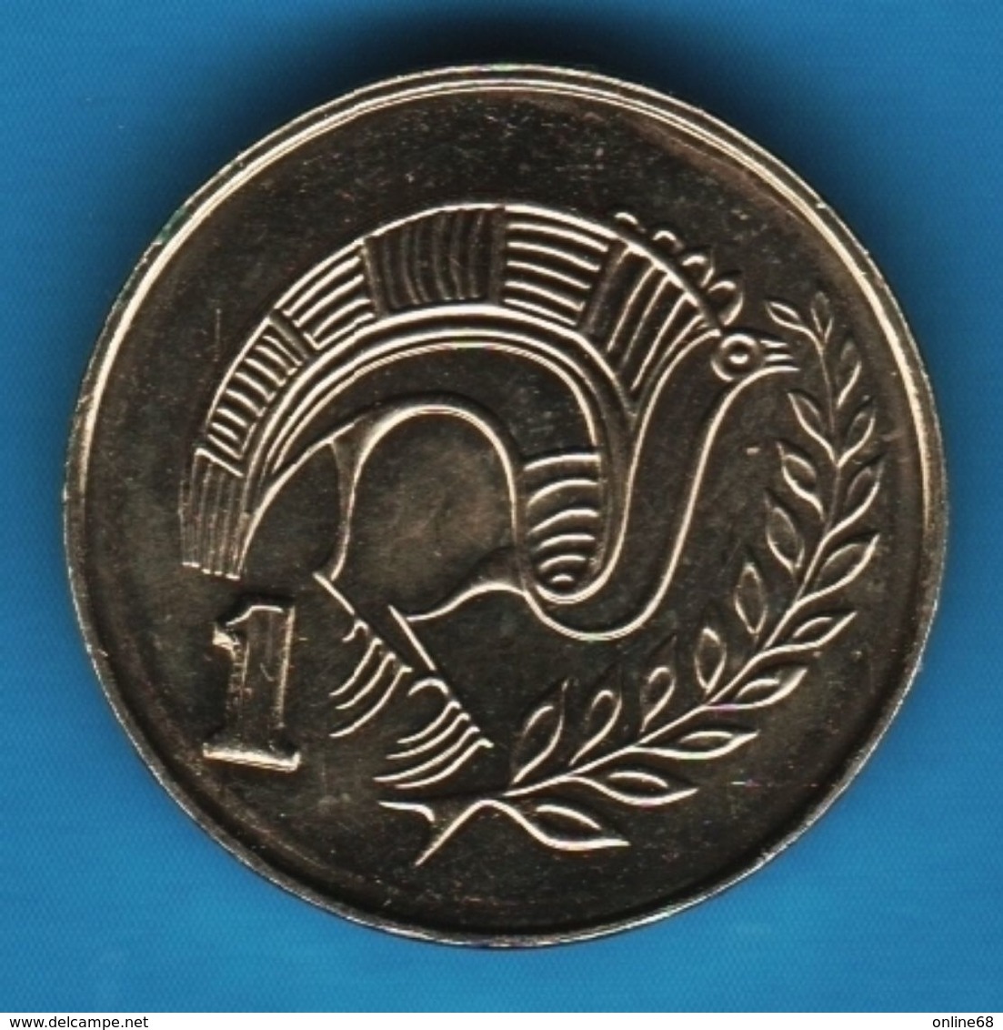 CYPRUS 1 CENT 2004 KM# 53 - Chypre