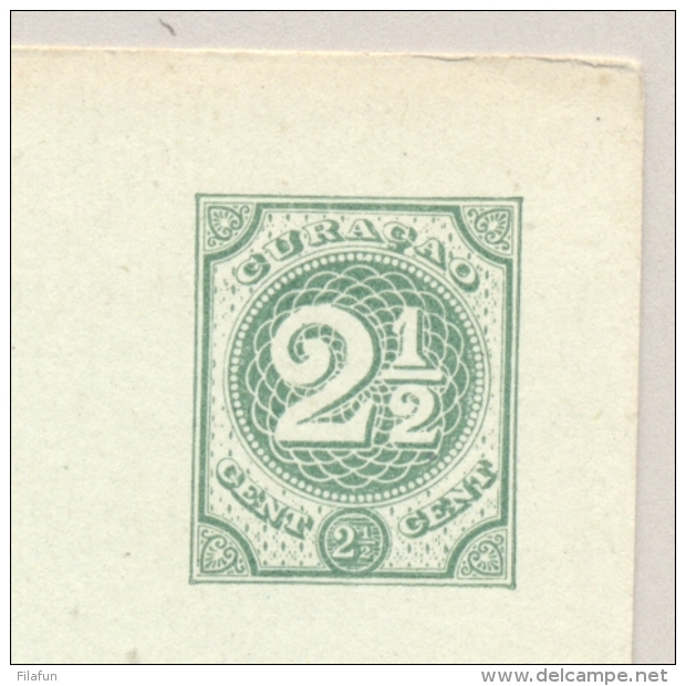 Curacao - 1892 - 2,5 Cent Cijfer, Briefkaart G9 / H&amp;G 9 - Not Used - Curaçao, Nederlandse Antillen, Aruba