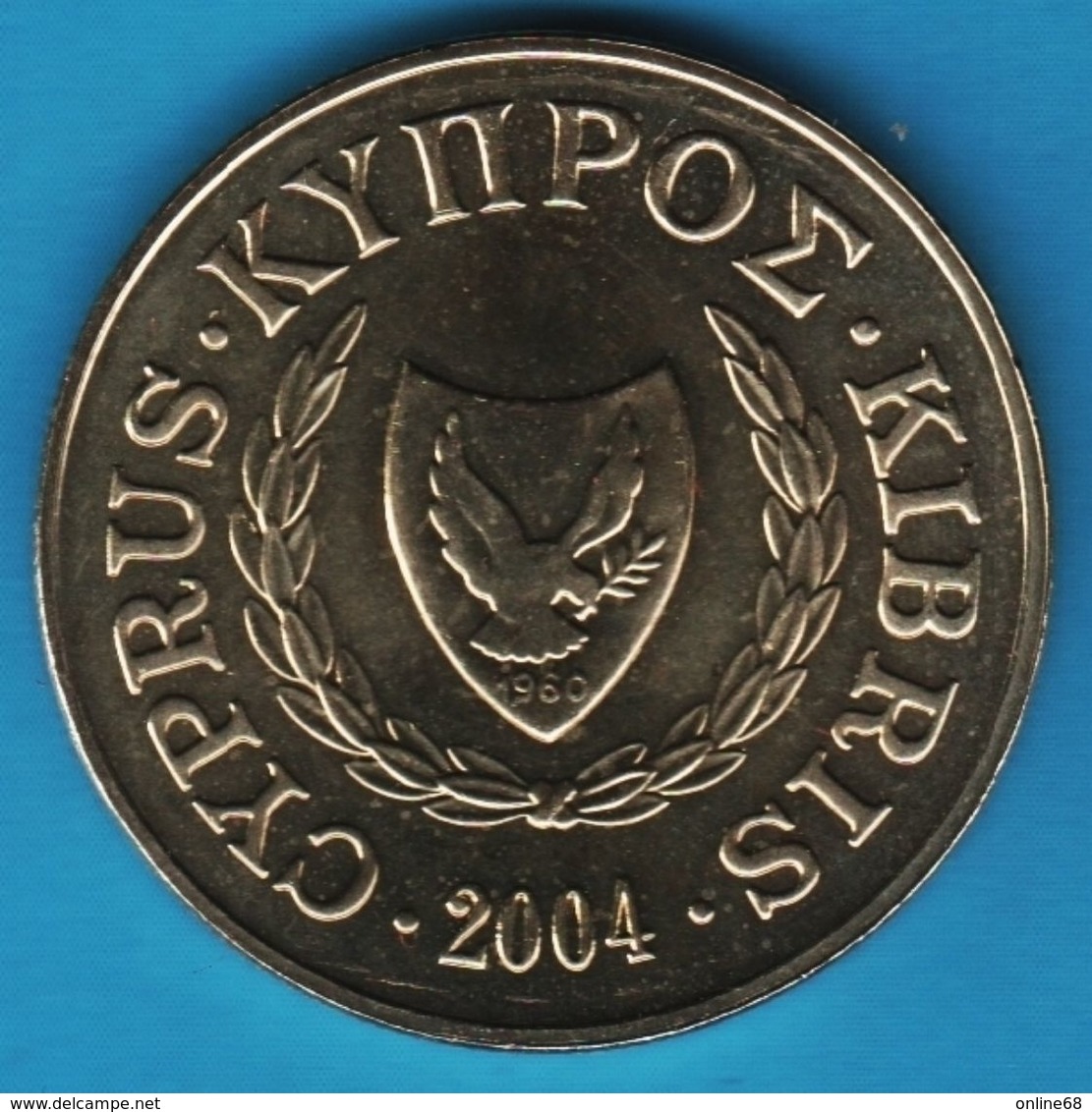 CYPRUS 10 CENTS 2004 KM# 56 - Chypre