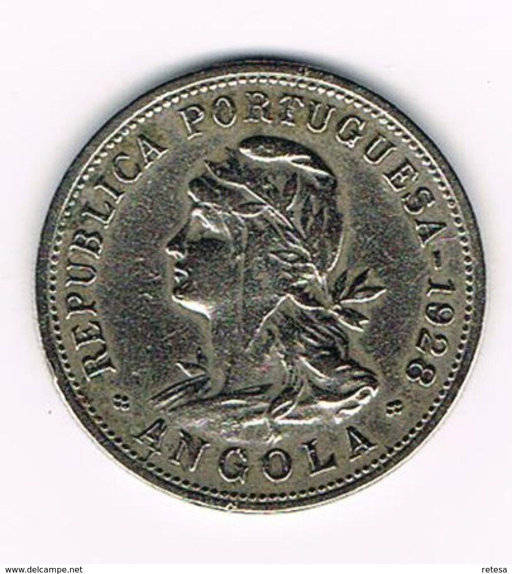 -&   ANGOLA  50 CENTAVOS  1928 - Angola