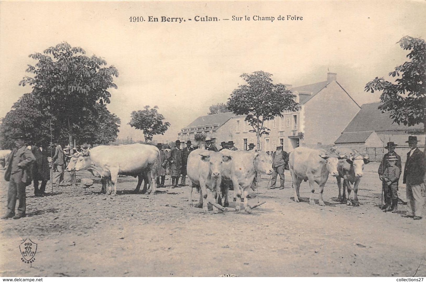 18-CULAN- SUR LE CHAMP DE FOIRE - Culan