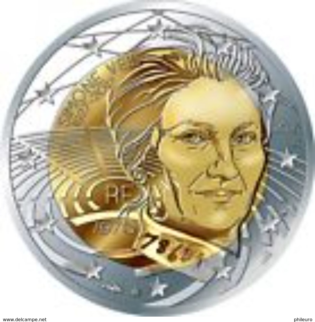 France 2018 : 2€ Commémorative "Simone Veil" (UNC) - DISPONIBLE Immédiatement - France