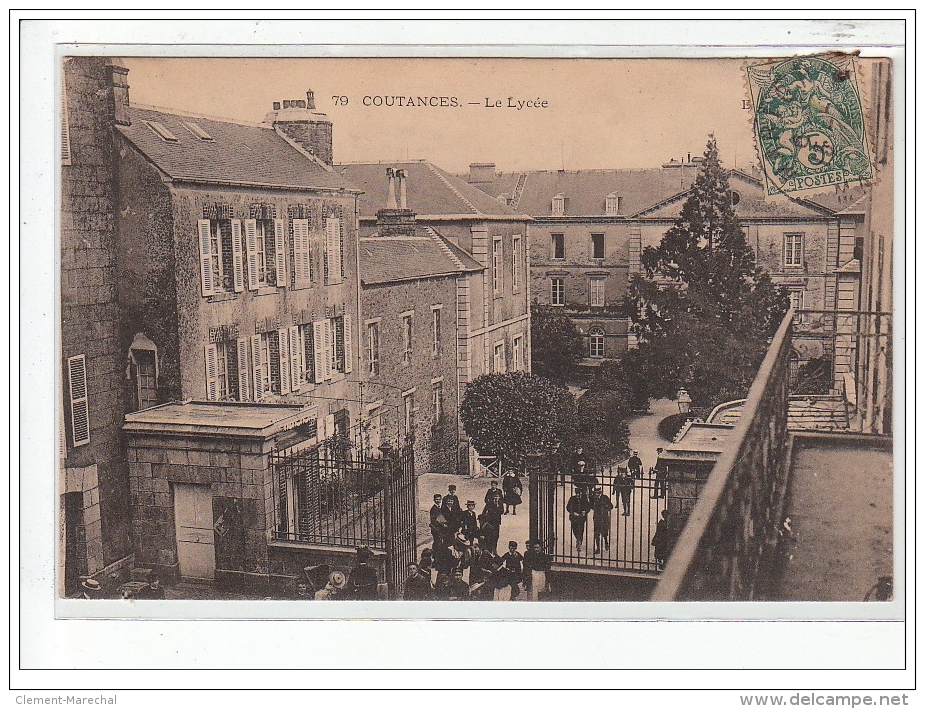 COUTANCES - Le Lycée - Très Bon état - Coutances