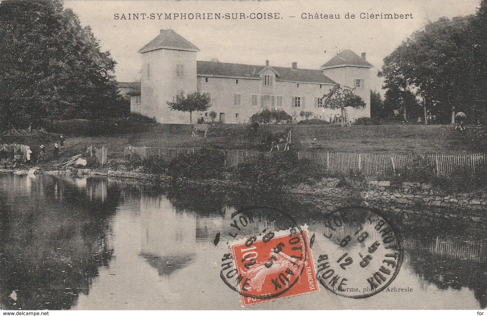 Rhone : SAINT-SYMPHORIEN-SUR-COISE : Chateau De Clérimbert - Saint-Symphorien-sur-Coise