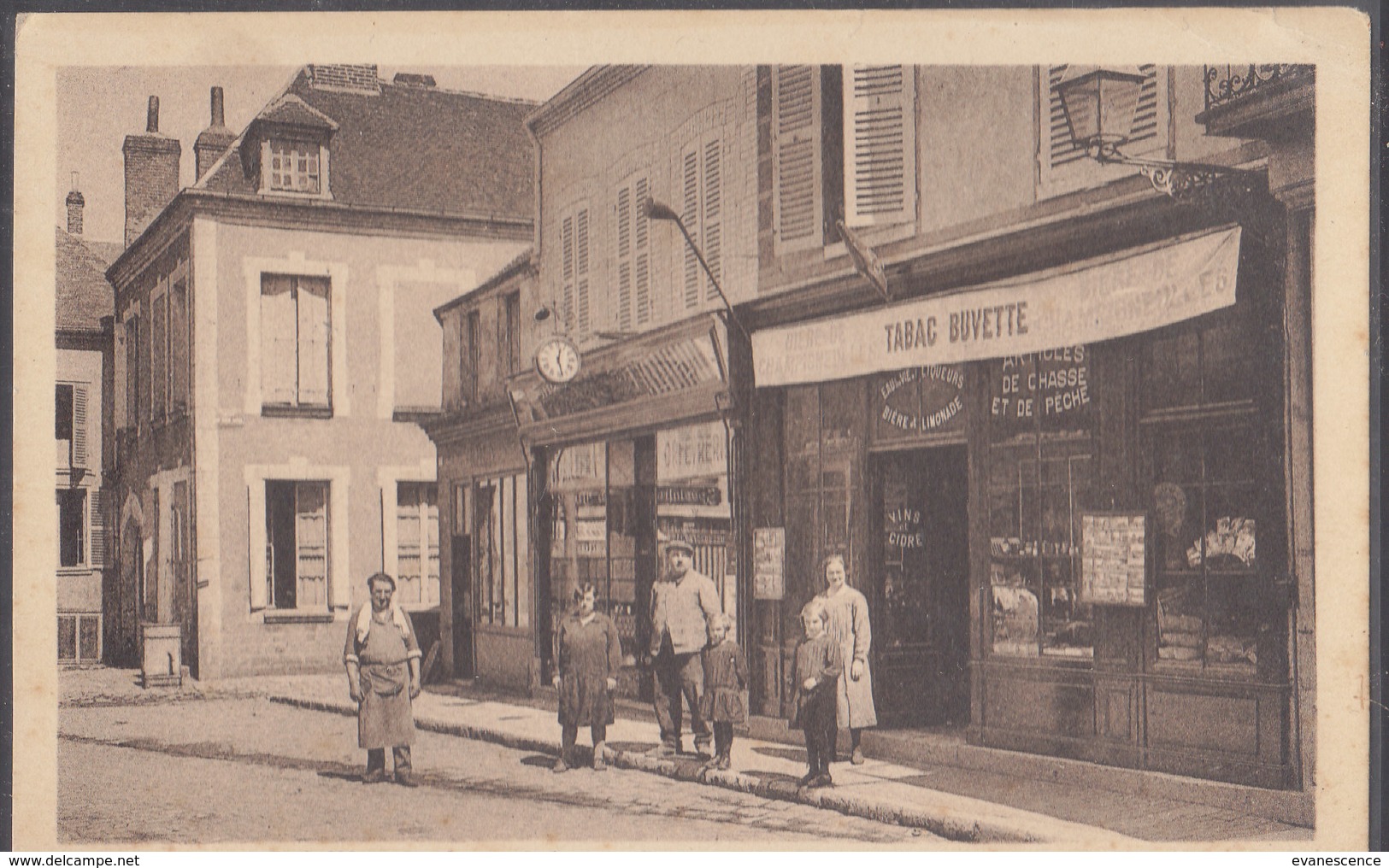 °°°°°  45 CHATILLON COLIGNY  .    Rue Jean Jaures Le Tabac Café      °°°°°  ////   REF.  JUILLET 18  /  BO. 45 - Chatillon Coligny