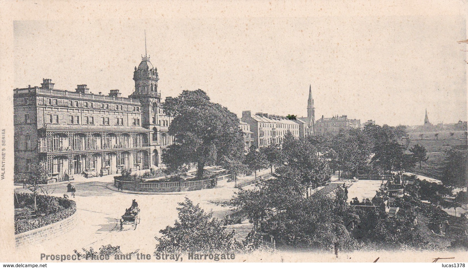 HARROGATE / PROSPECT PLACE AND THE STRAY / CIRC 1904 - York