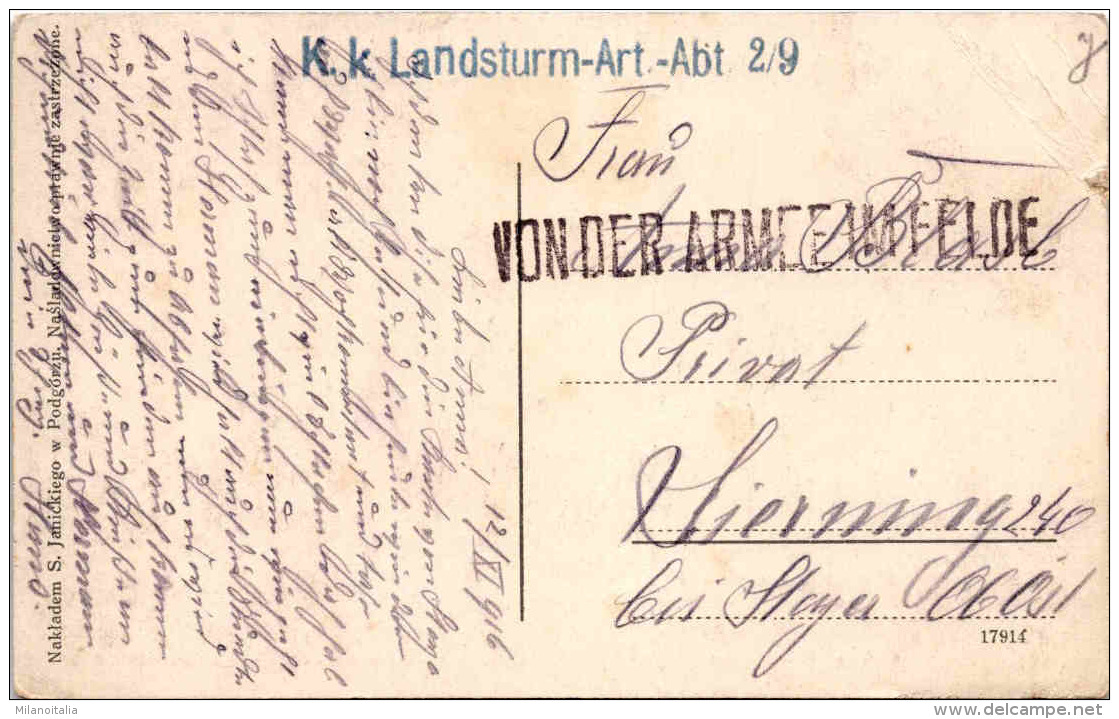 Podgorze - Krakow - Parafial-Kirche * Feldpost 12. XI. 1916 - Polen