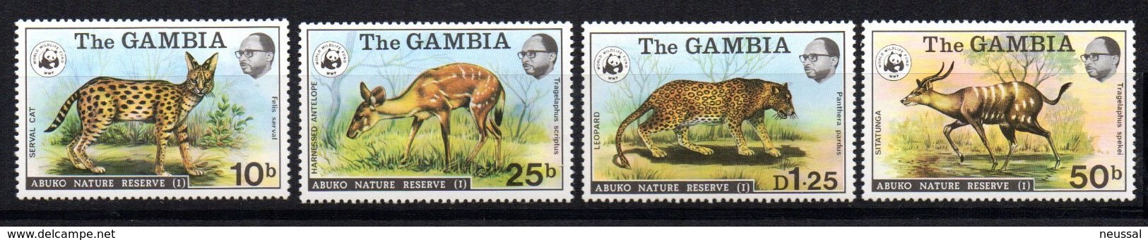 Serie Nº 330/3 Gambia - Unused Stamps