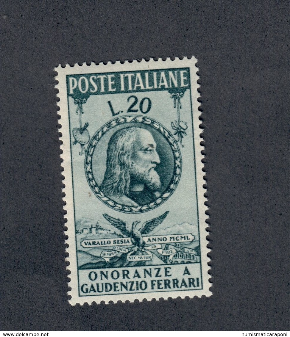 ITALIA 1949 Ferari LINGUELLATA * Sassone 622 COD FRA.1109 - 1946-60: Nuovi
