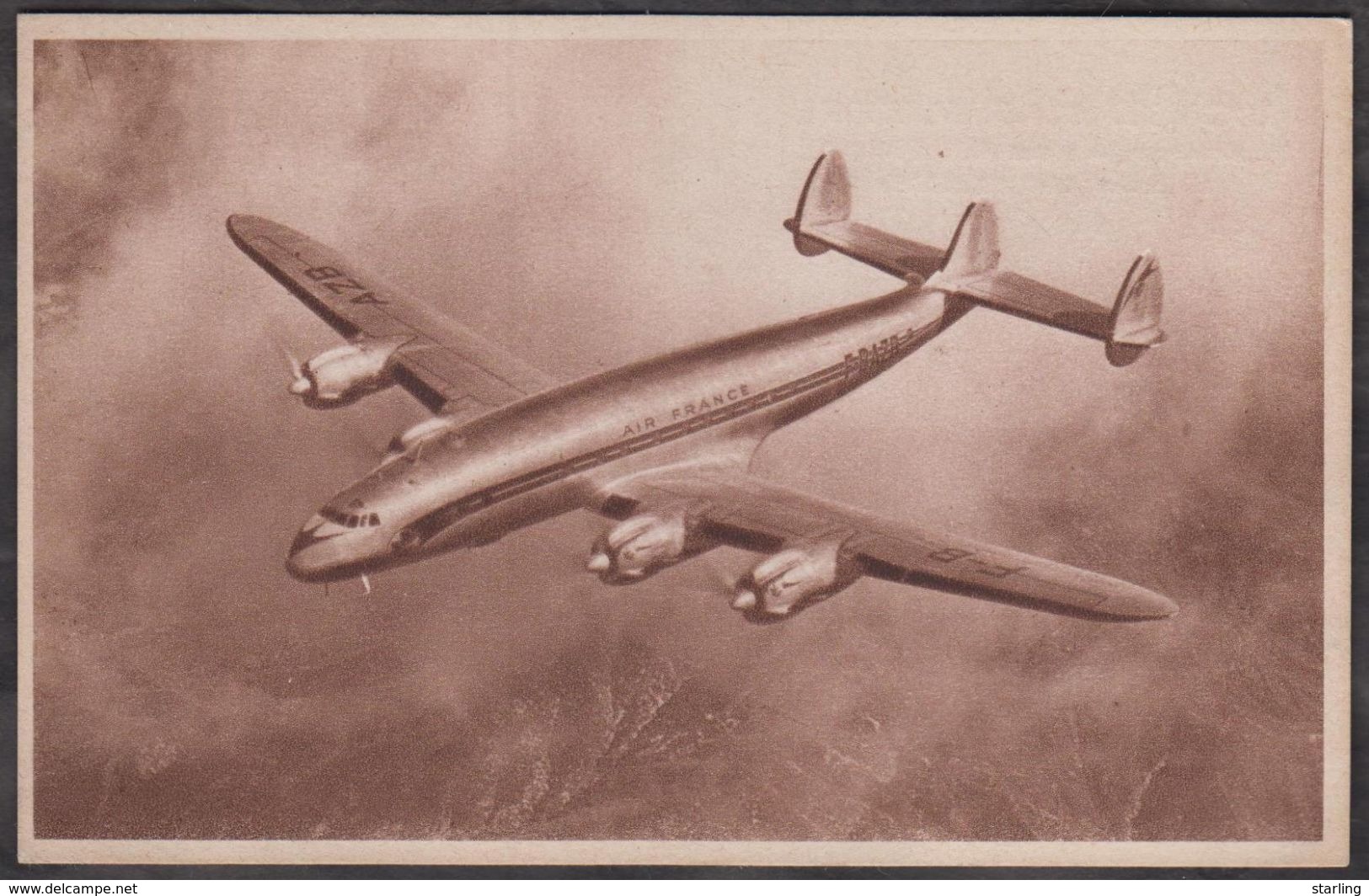 France AIR France Lockheed Constellation # 11 - Aviation