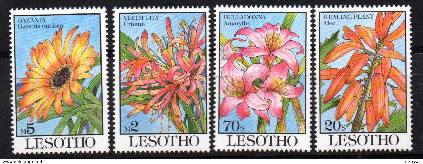 Serie Nº 1078/81   Lesotho - Lesotho (1966-...)