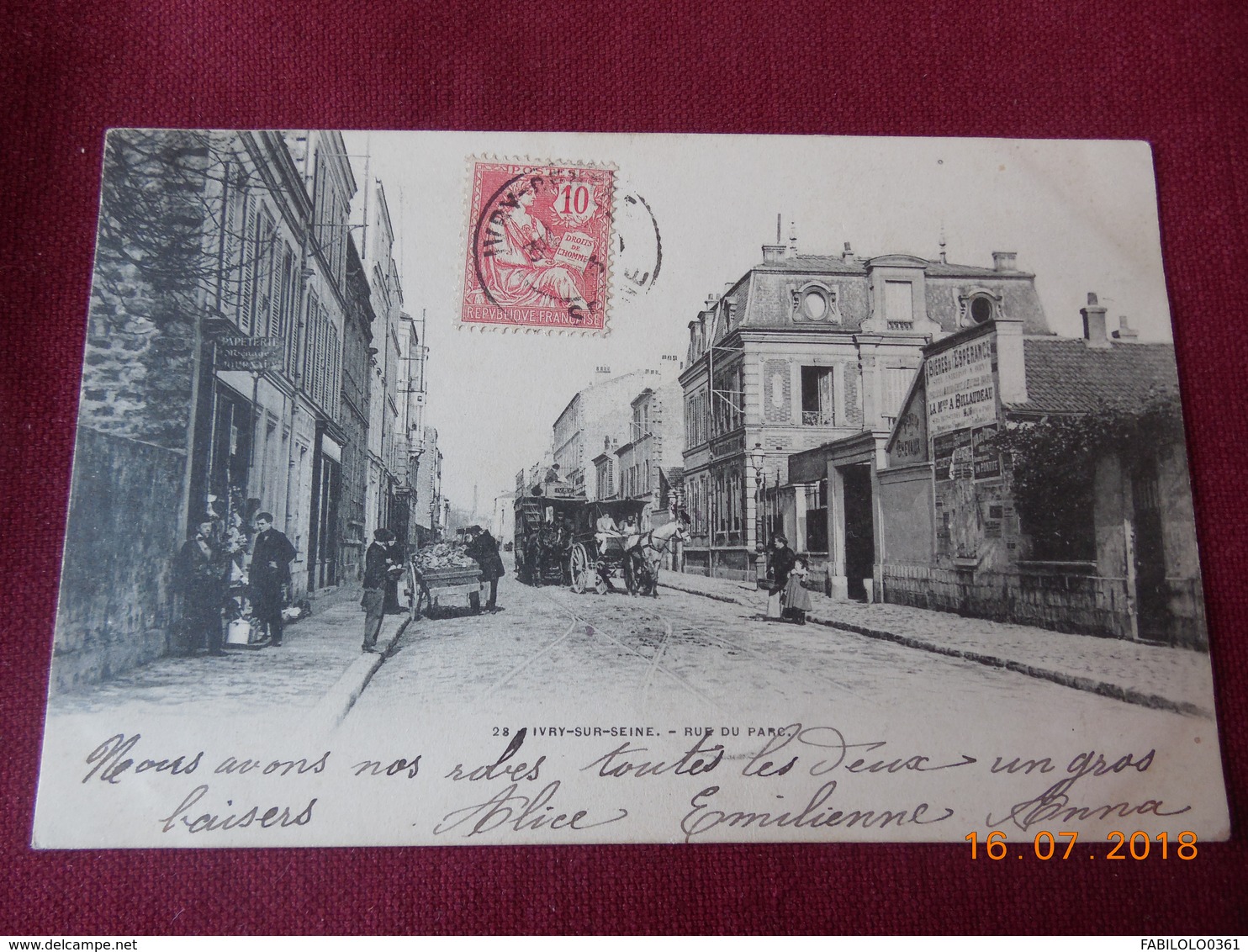 CPA - Ivry-sur-Seine - Rue Du Parc - Ivry Sur Seine