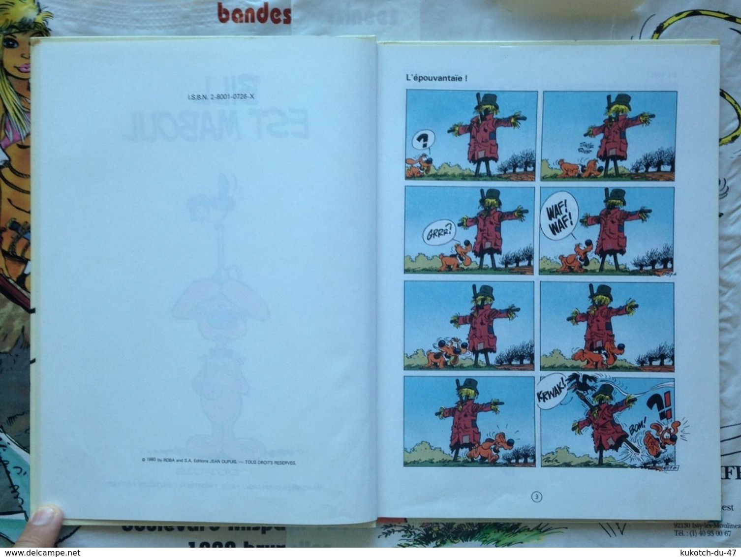 BD Boule Et Bill - Tome 18 - Roba (1981) - Boule Et Bill