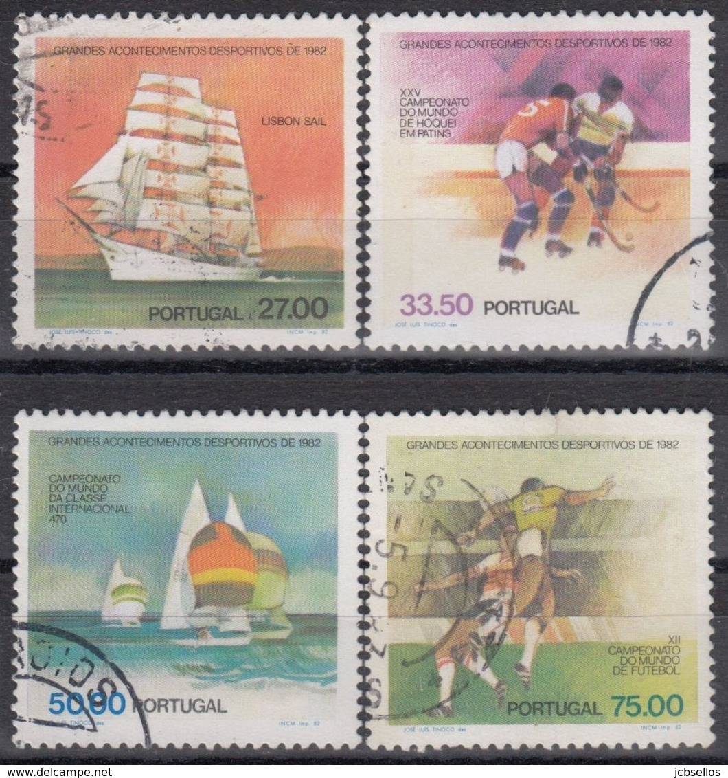 PORTUGAL 1982 Nº 1537/40 USADO - Usado