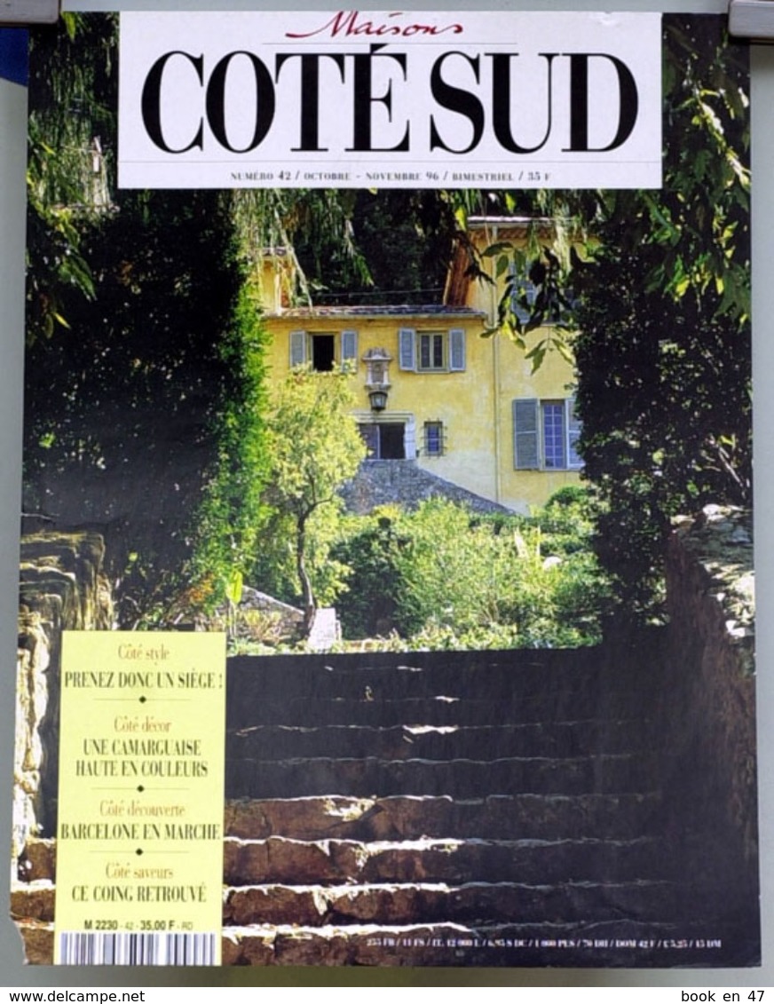 {23854} Affichage Presse Maisons Coté Sud N° 42.  " En Baisse " - Maison & Décoration