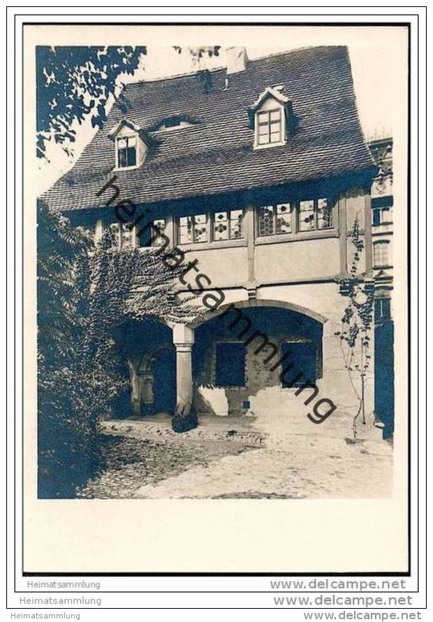 Eisleben - Luthers Geburtshaus - Foto-AK Grossformat - Eisleben