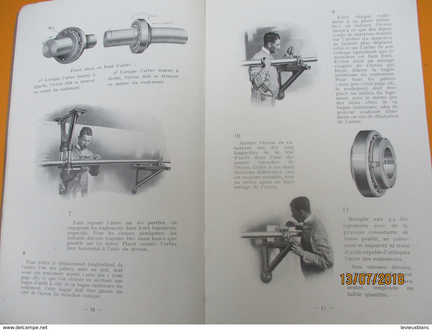 Catalogue/SKF Transmissions/ Société des roulements à billes SKF/BOIS COLOMBES/ Seine/ Vers 1920-1930             CAT229