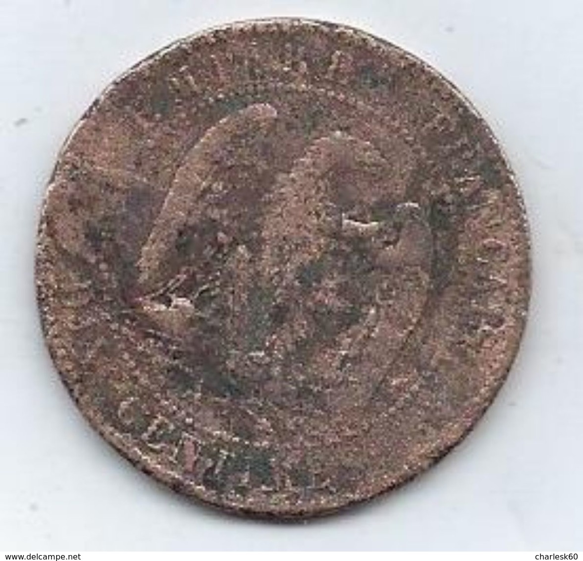 France 1854 Napoléon III Dix Centimes A 10 Centimes A - 10 Centimes