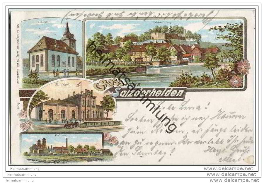 Einbeck - Salzderhelden - Bahnhof - Saline - Heldenburg - Einbeck