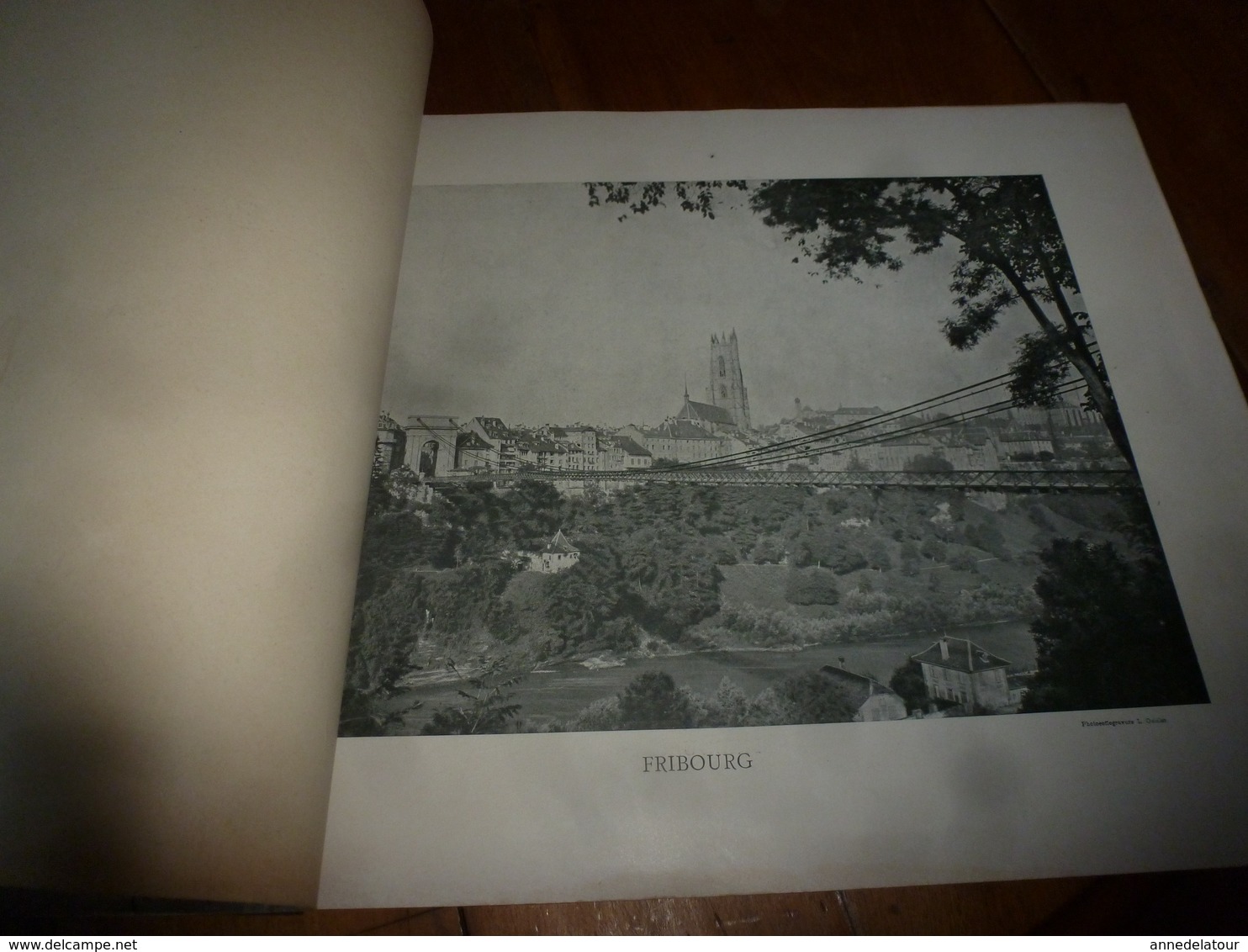 1930 Mon Voyage En SUISSE ( Fribourg - Gruyère ),édit. A.Taride à Paris (nombr Photographies,descriptions) - 1900 - 1949