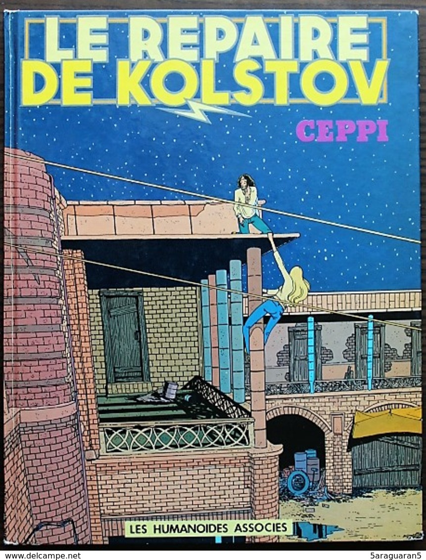 BD STEPHANE CLEMENT - 3 - Le Repaire De Kolstov - EO 1980 Métal Hurlant - Stéphane Clément