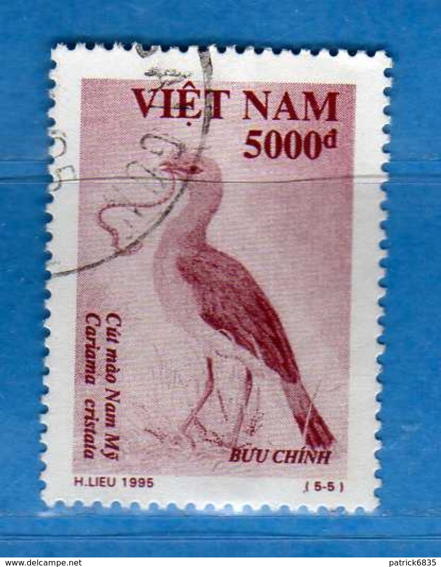 (1Us) VIETNAM  °-1995 -  Oiseaux . Yvert. 1521.  Oblitéré.  Vedi Descrizione. - Vietnam
