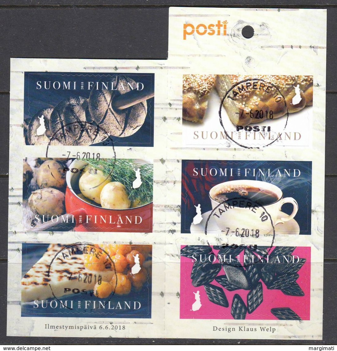 Finland 2018. Gastronomy - Finnish Flavours. MH.Gest.Used. - Used Stamps