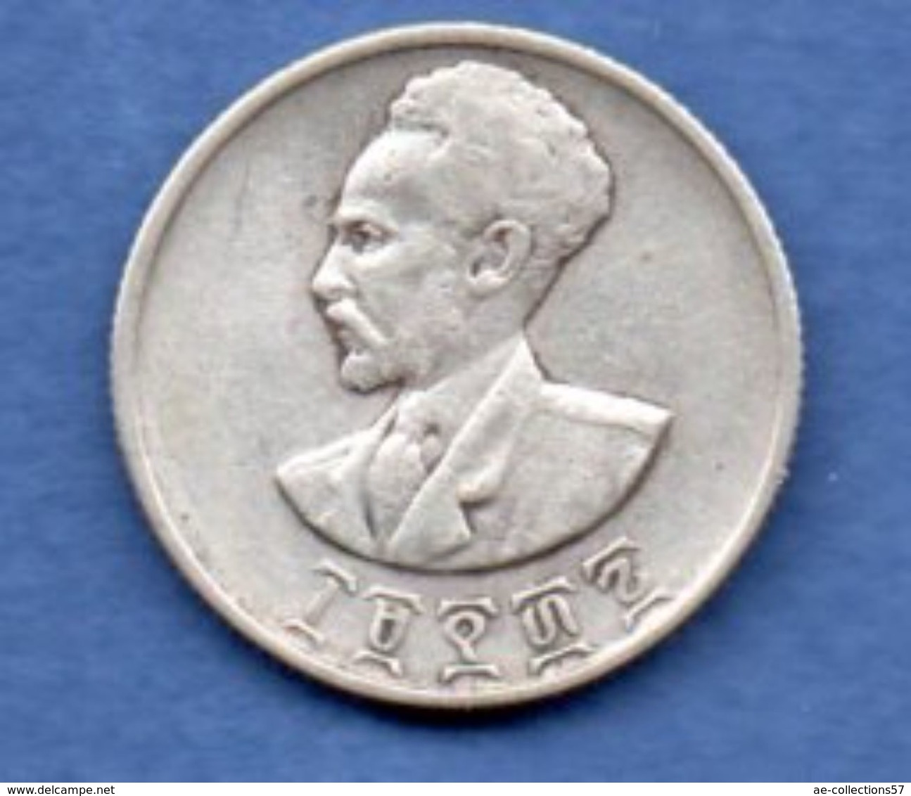 Ethiopie  -  50 Cents 1936 --  Km # 37  - état  TTB - Etiopía
