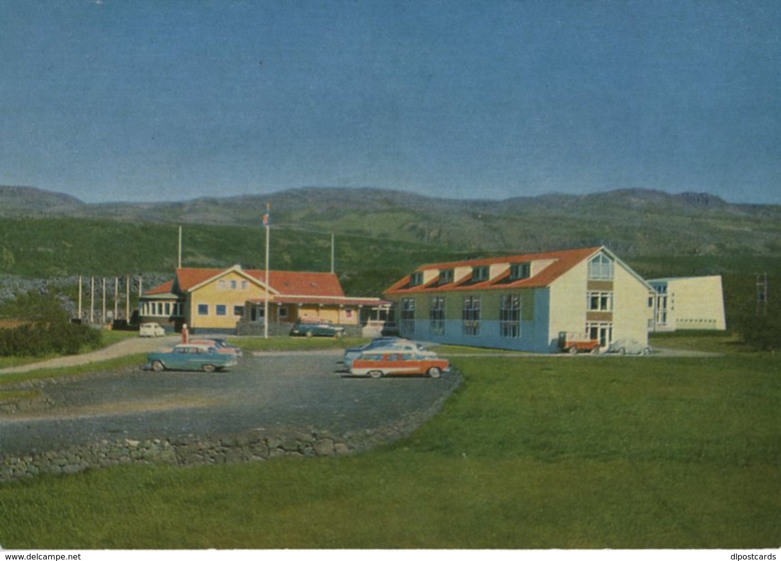 Bifrost Iceland, School Centre & Summer Hotel At Hredavatn, Unused Postcard Z1 - Iceland