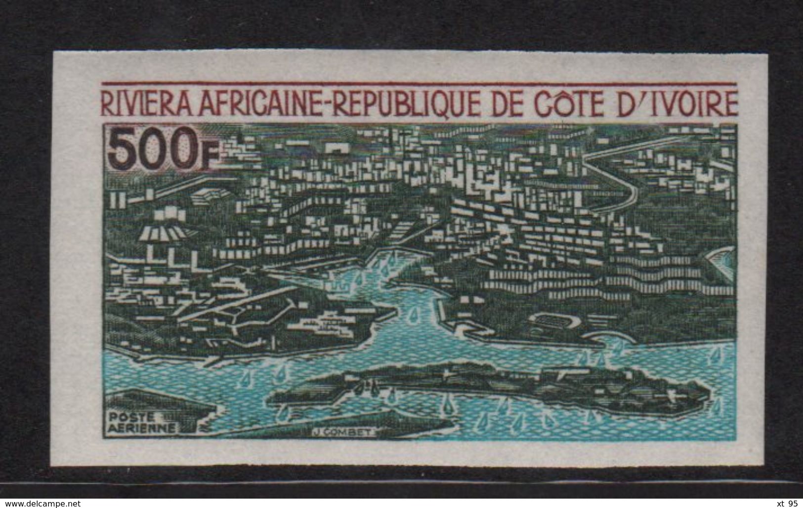 Cote D Ivoire - PA N°51 Non Dentele ** - Riviera Africaine - Ivory Coast (1960-...)