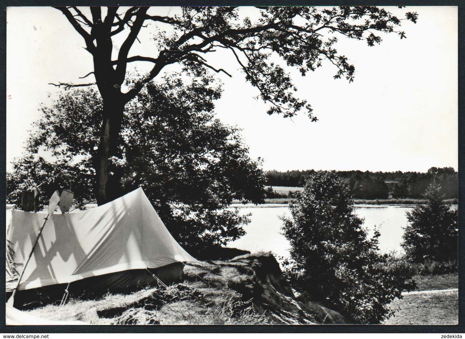 B5325 - Campingplatz Zeltplatz - Müritzsee - Zelt - Sandner - Roebel