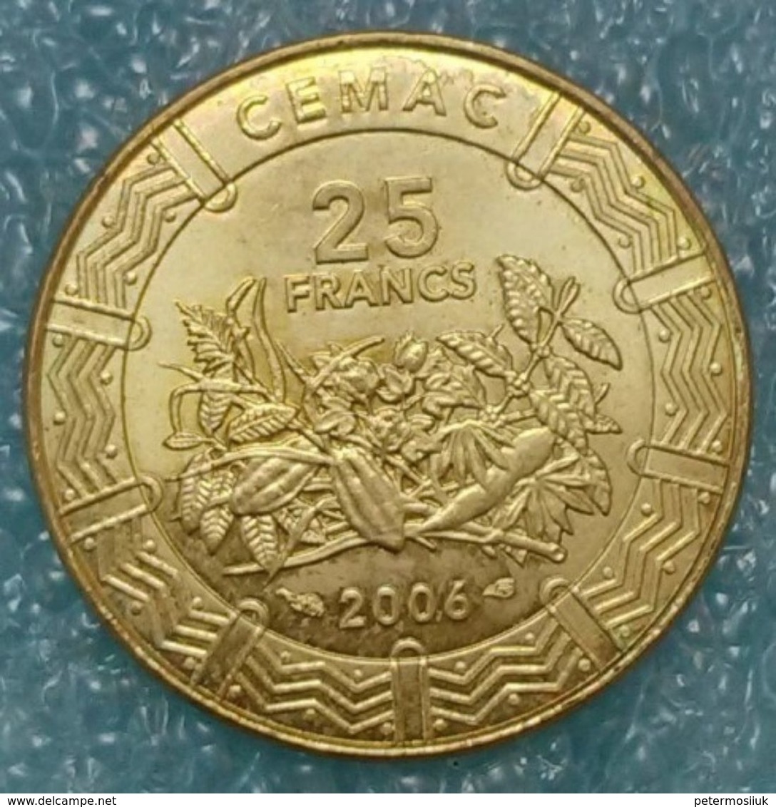 Central Africa (BEAC) 25 Francs, 2006 -1648 - Centrafricaine (République)